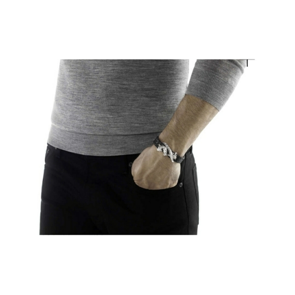 SOLD☆ John Hardy NAGA Dragon Leather Bracelet - Picture 5 of 8